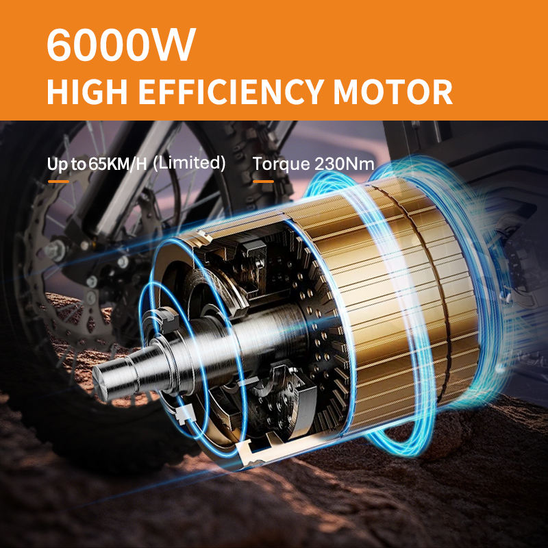 HEZZO D3 | 6000W Off-Road Electric Bike