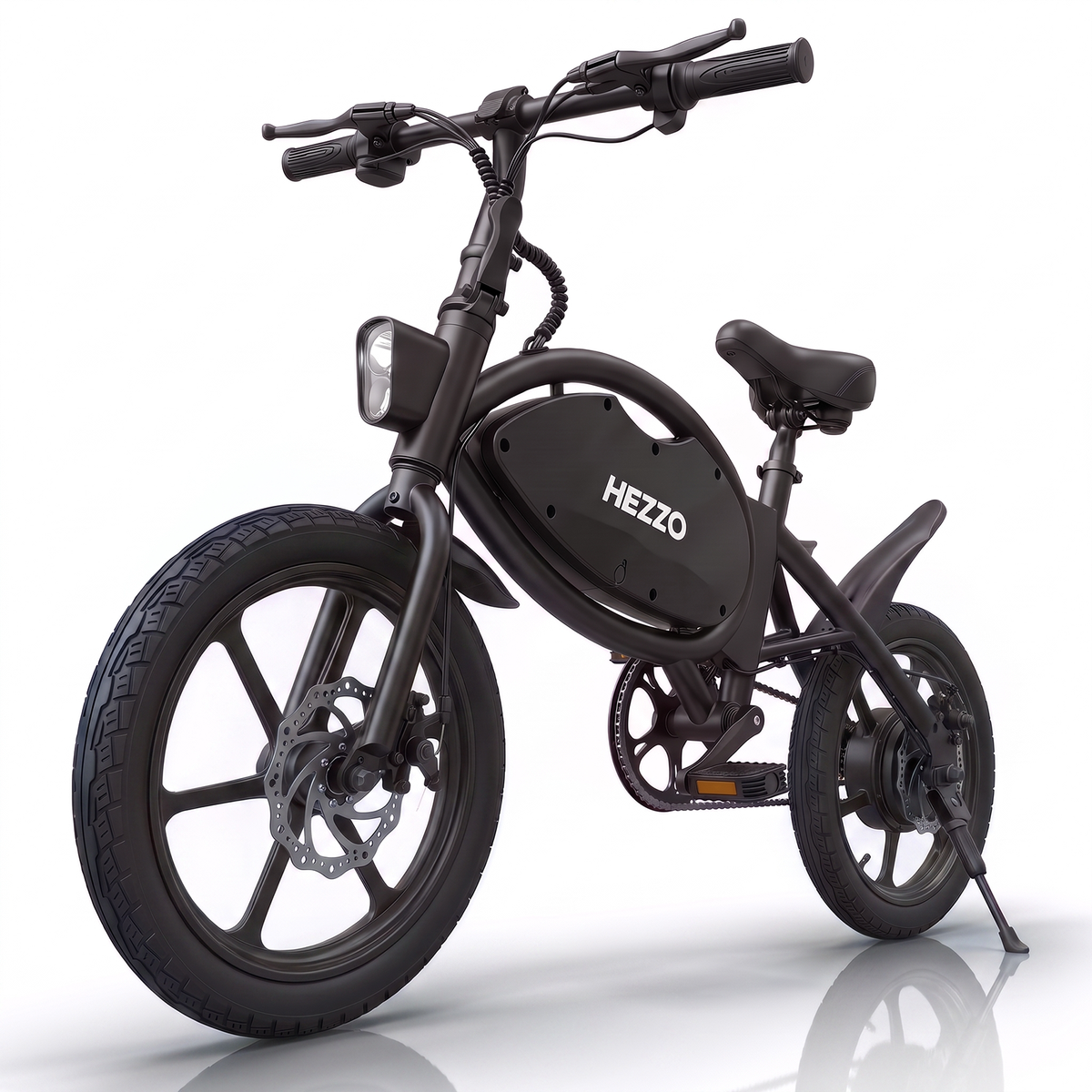 HEZZO T8 PRO 16" Folding Electric Bike – 48V 500W