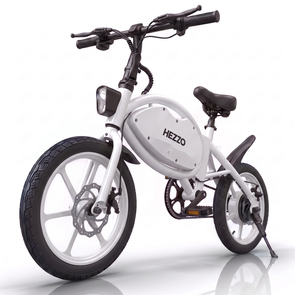 HEZZO T8 PRO 16" Folding Electric Bike – 48V 500W